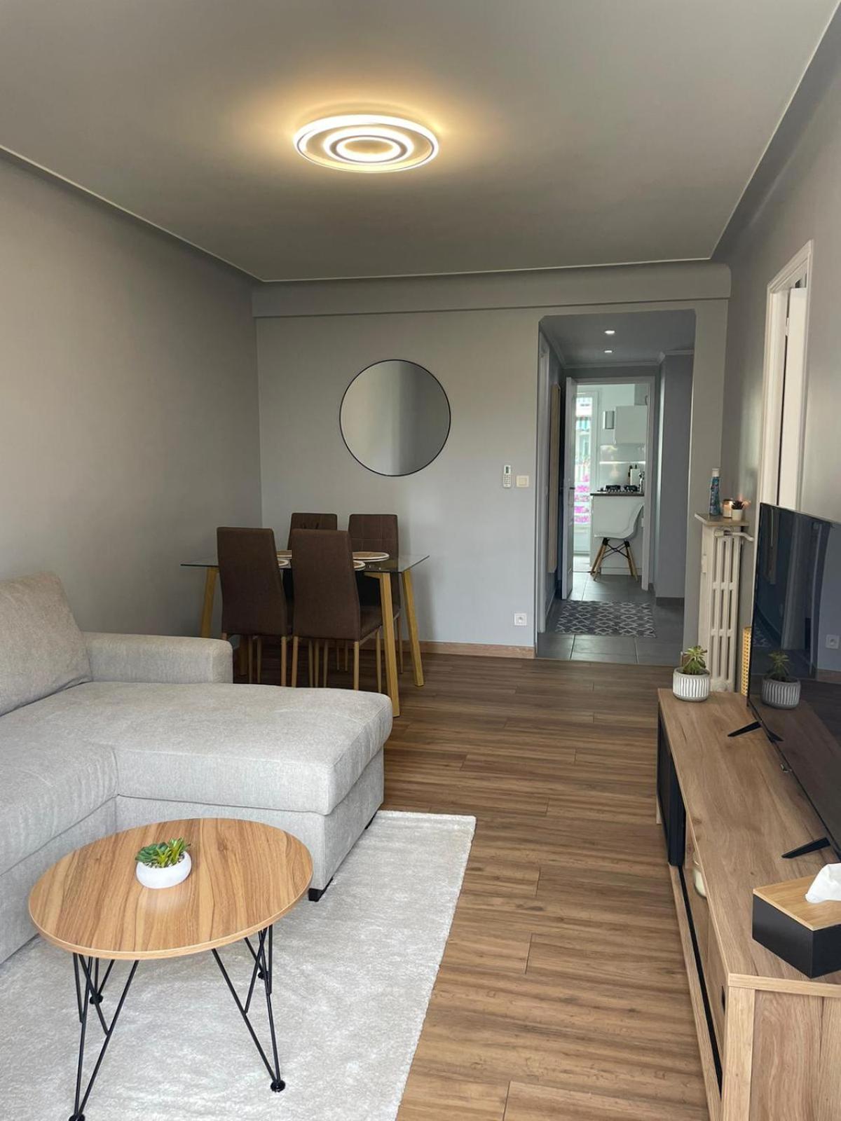 50M2 Climatise Proche Mer Nice Bagian luar foto